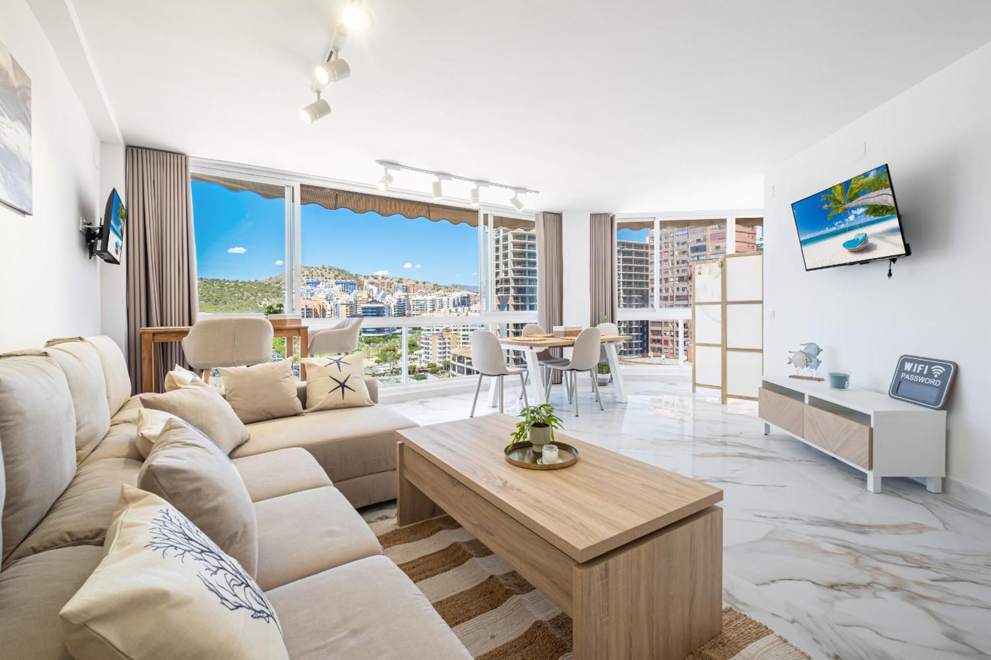 Atalaya Beach Apartments Sea View Finestrat Buitenkant foto